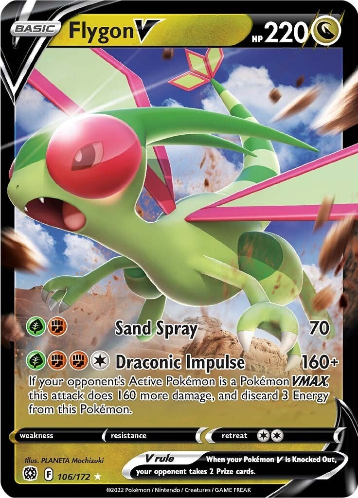Image for Flygon V (106) (SWSH09)
