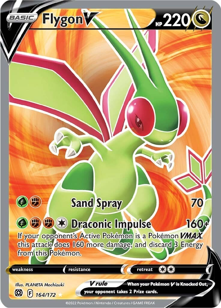 Image for Flygon V (Full Art) (164) (SWSH09)