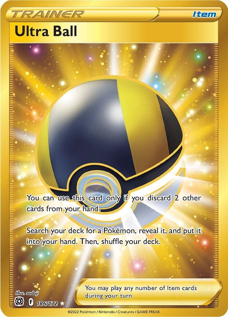 Image for Ultra Ball (Secret) (186) (SWSH09)
