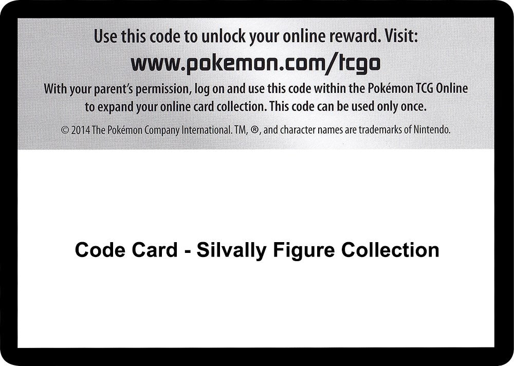Image for Code Card - Silvally Figure Collection (SM04)
