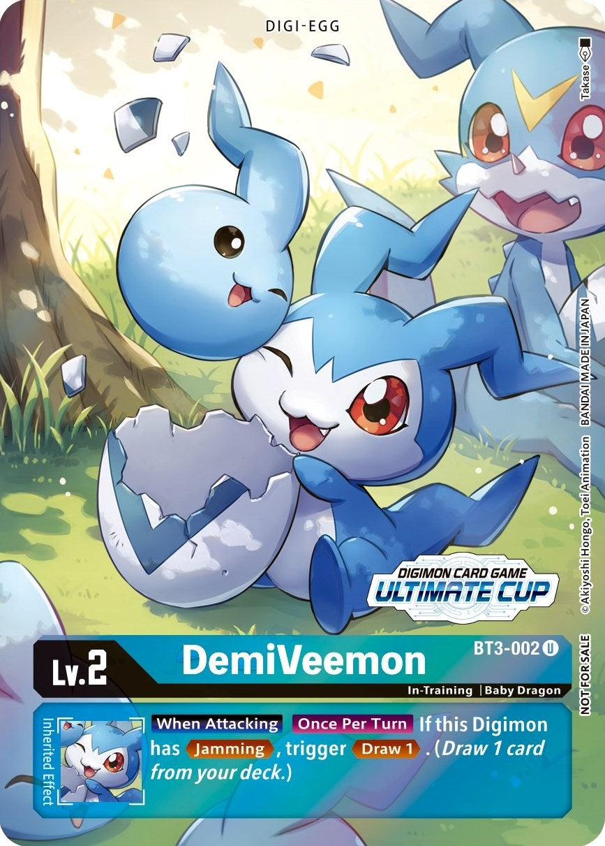 DemiVeemon - BT3-002 (Ultimate Cup 2022) (BT3-002 U) (Release Special Booster 1.0) (BT01-03A)