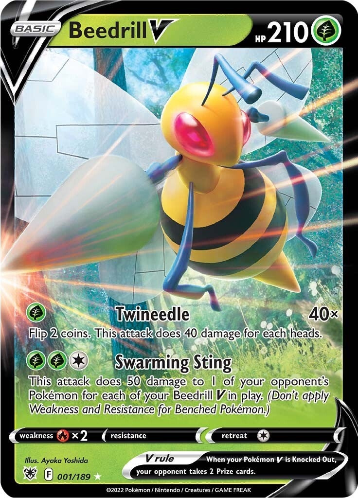 Image for Beedrill V (1) (SWSH10)
