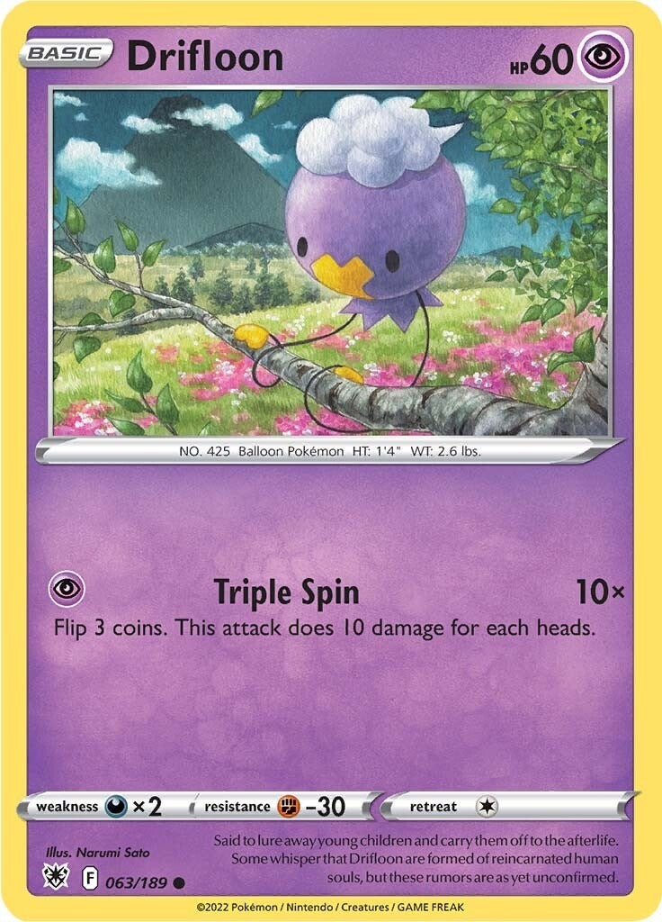 Image for Drifloon (63) (SWSH10)