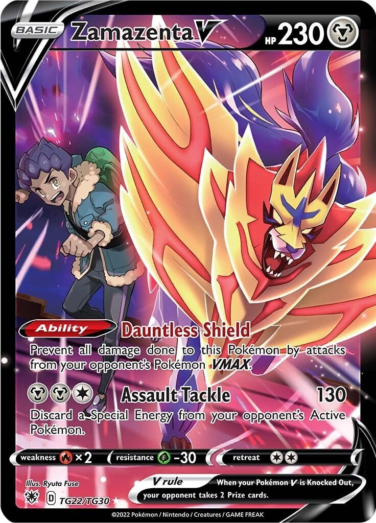 Image for Zamazenta V (2230) (SWSH10:TG)