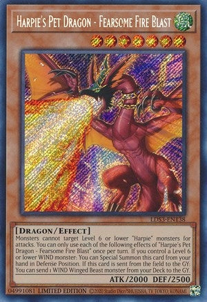 Image for Harpie's Pet Dragon - Fearsome Fire Blast (3138) (LDS3)