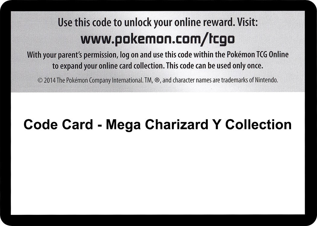 Image for Code Card - Mega Charizard Y Collection (FFI)