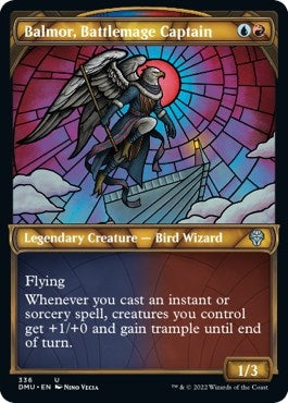 Image for Balmor, Battlemage Captain (Textured Foil) (336) (DMU)