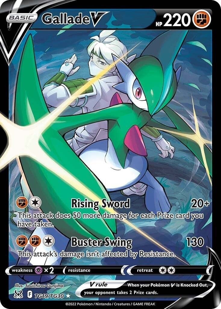Image for Gallade V (1930) (SWSH11: TG)