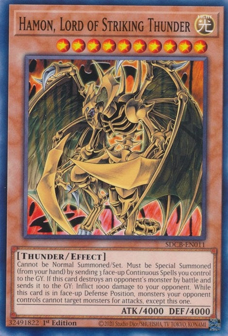 Image for Hamon, Lord of Striking Thunder (11) (SDCB)