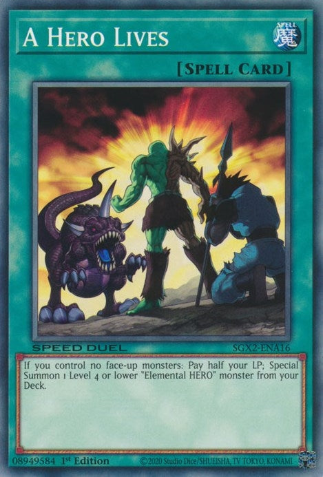 Image for A Hero Lives (216) (SGX2)