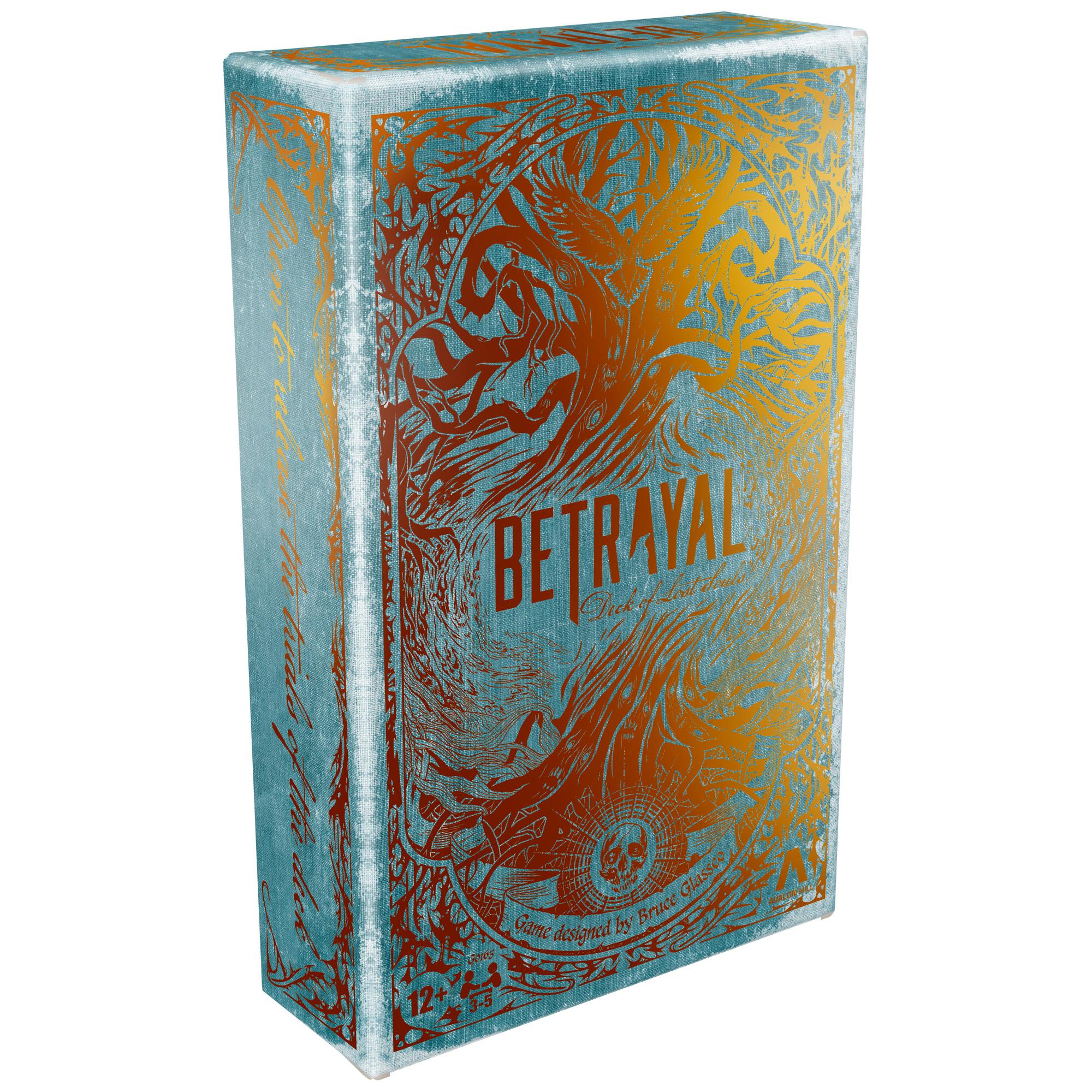 Betrayal at House on the Hill: Deck of Lost Souls box featuring intricate artwork and bold title design.
