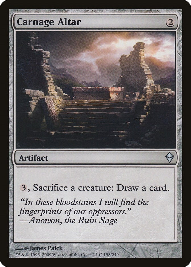 Image for Carnage Altar (198) (ZEN)