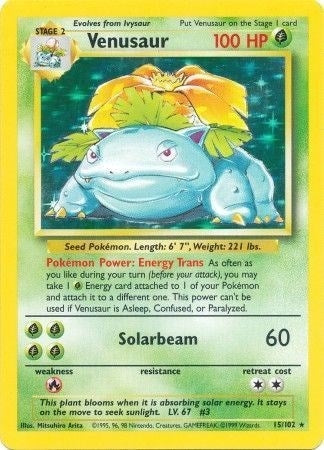 Image for Venusaur (15) (BS)