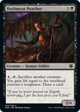 Image for Bushmeat Poacher (44) (GN3)