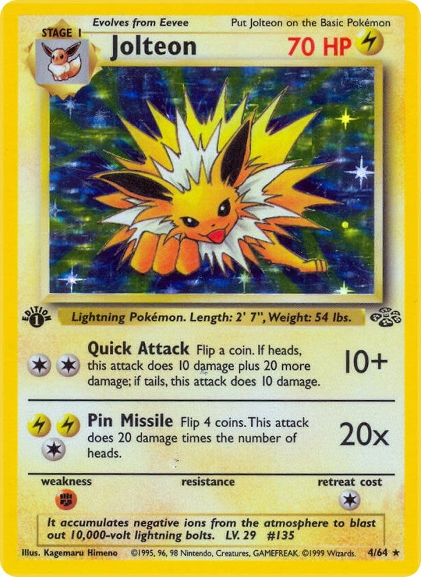 Image for Jolteon (4) (4) (JU)