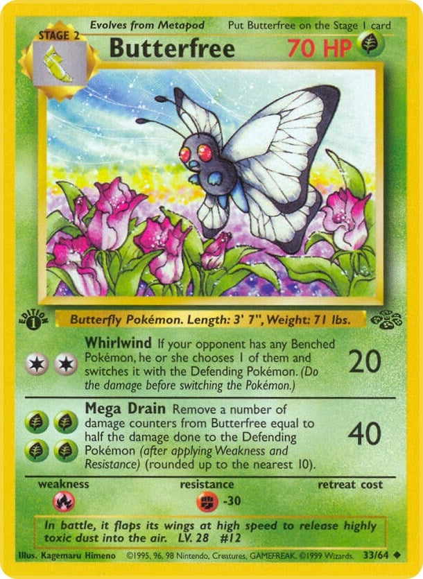Image for Butterfree (33) (JU)