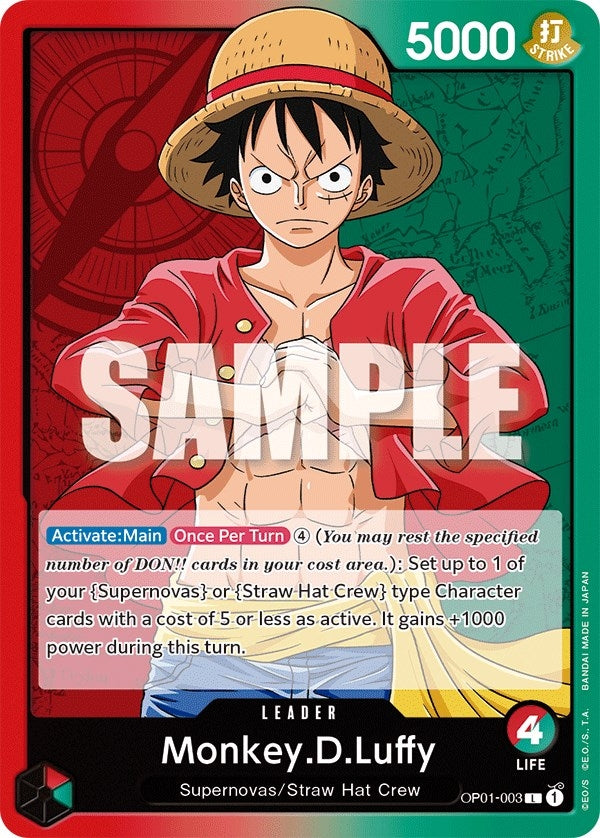 Image for Monkey.D.Luffy (003) (1003) (OP01)