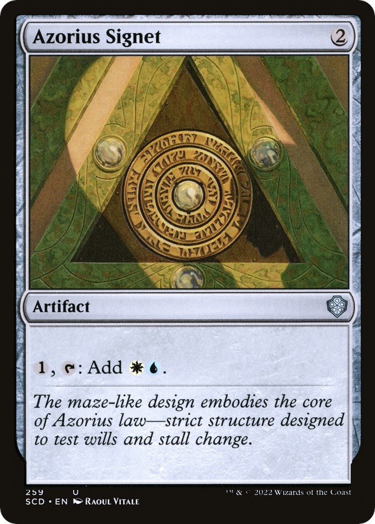 Image for Azorius Signet (259) (SCD)