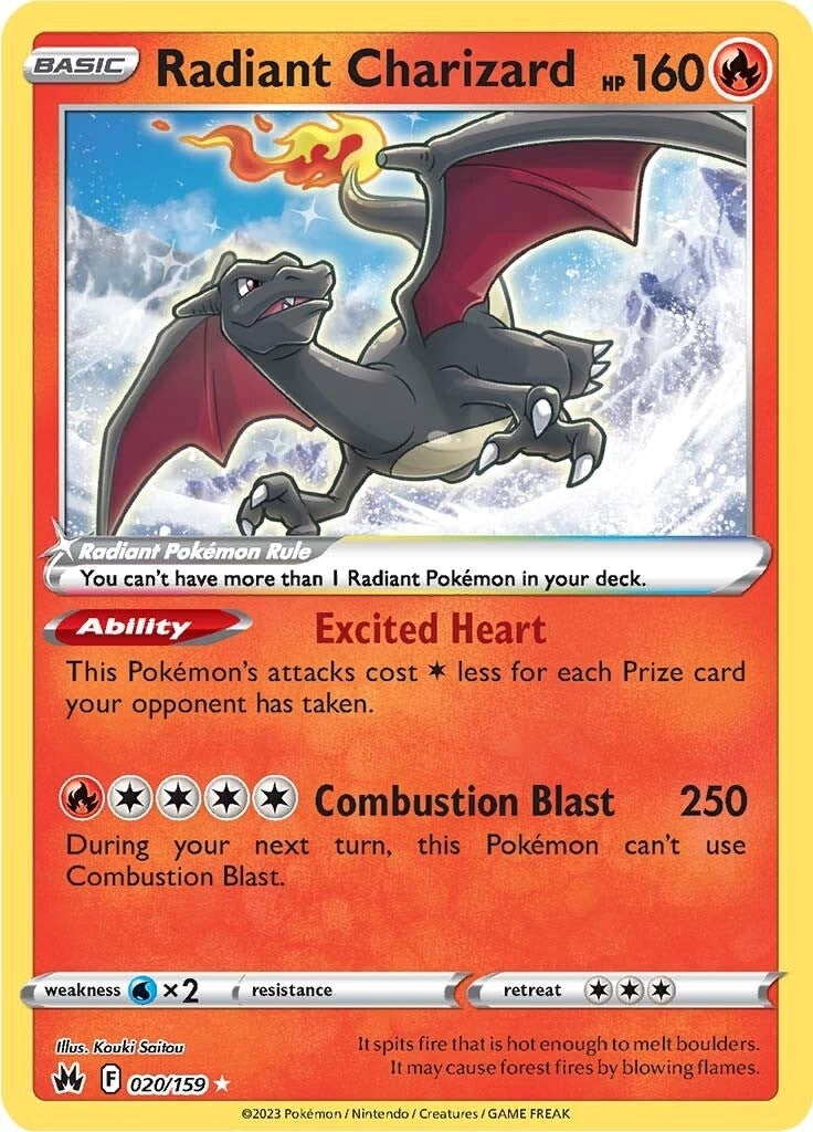 Image for Radiant Charizard (20) (CRZ)