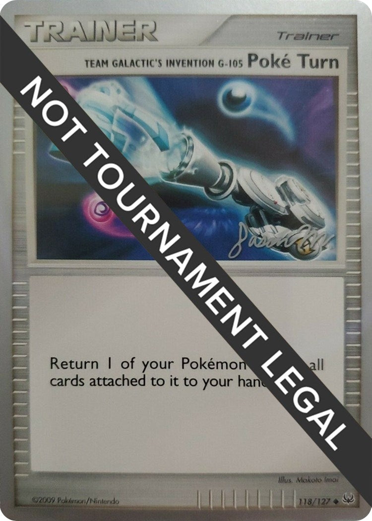 Image for Team Galactic's Invention G-105 Poke Turn - 2009 (Jason Martinez) (118) (WCD)