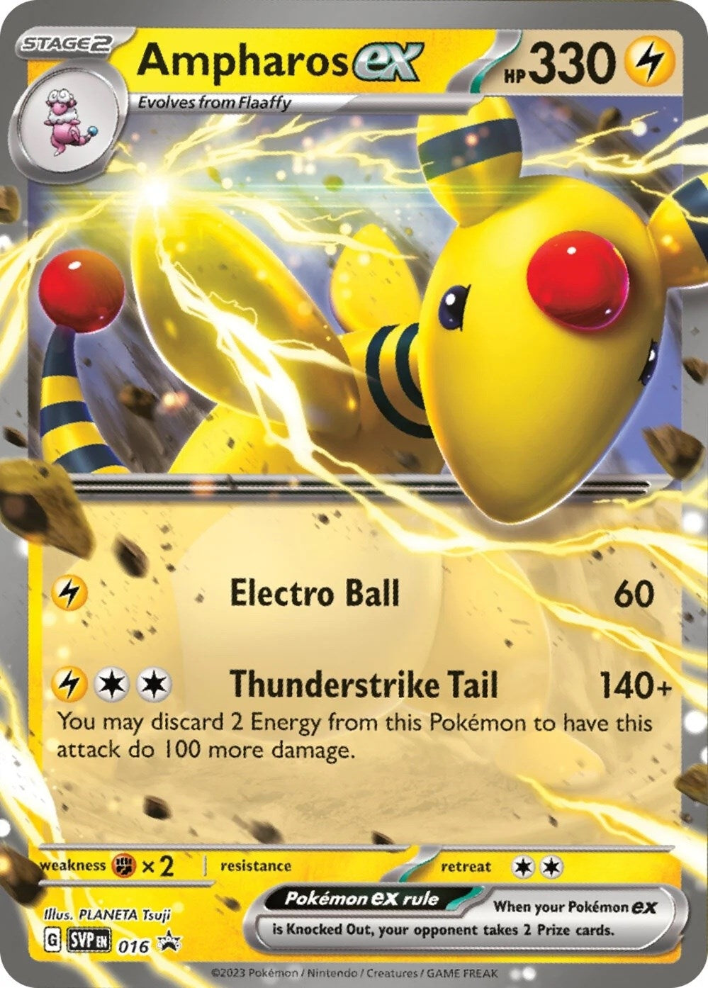 Image for Ampharos ex - 016 (16) (SVP)