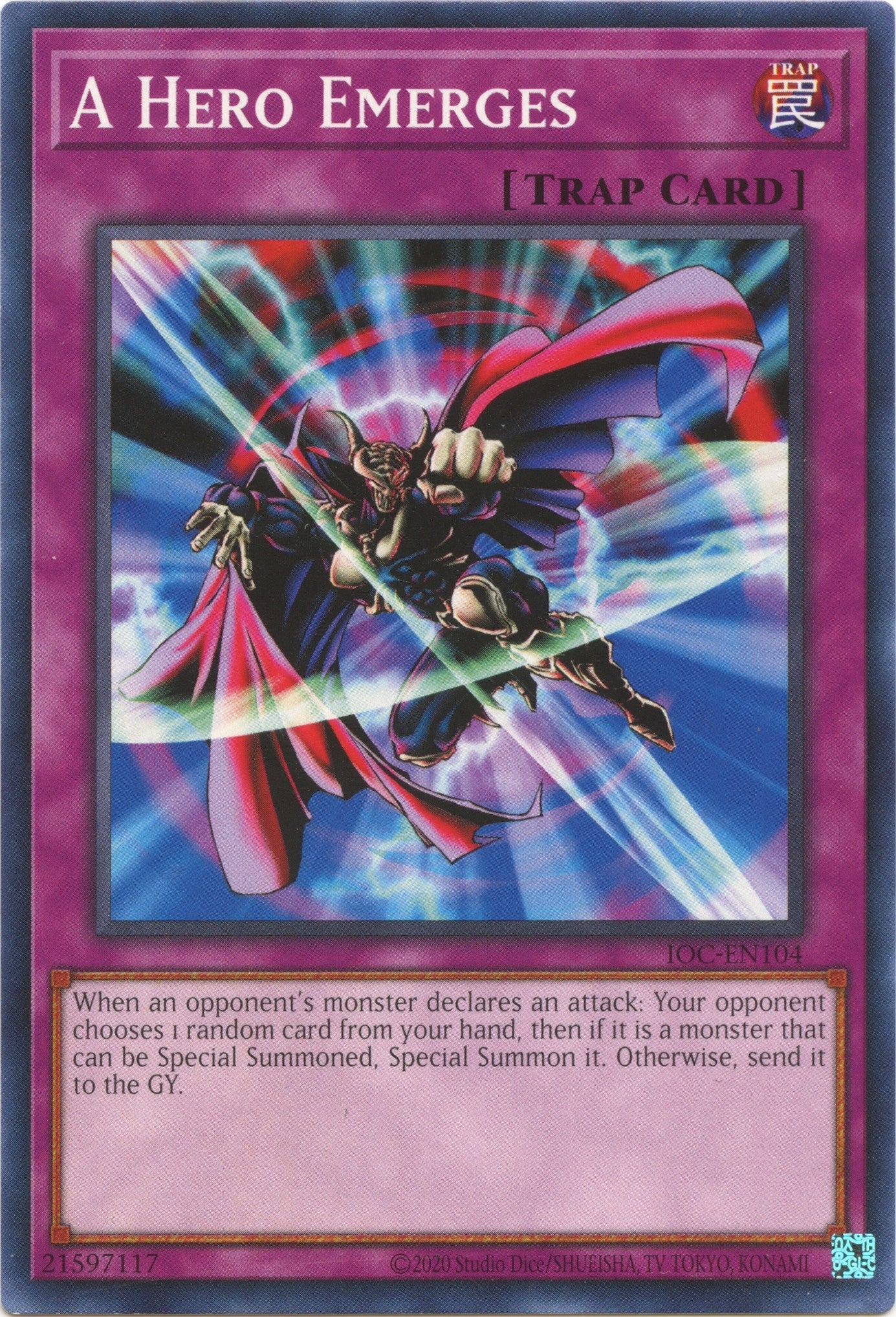 Image for A Hero Emerges (104) (IOC-EN)