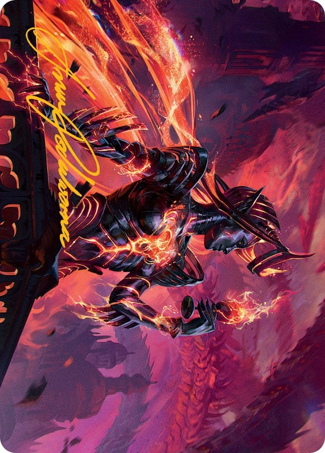 Image for Ayara, Furnace Queen Art Card (Gold-Stamped Signature) (21) (ASMOM)