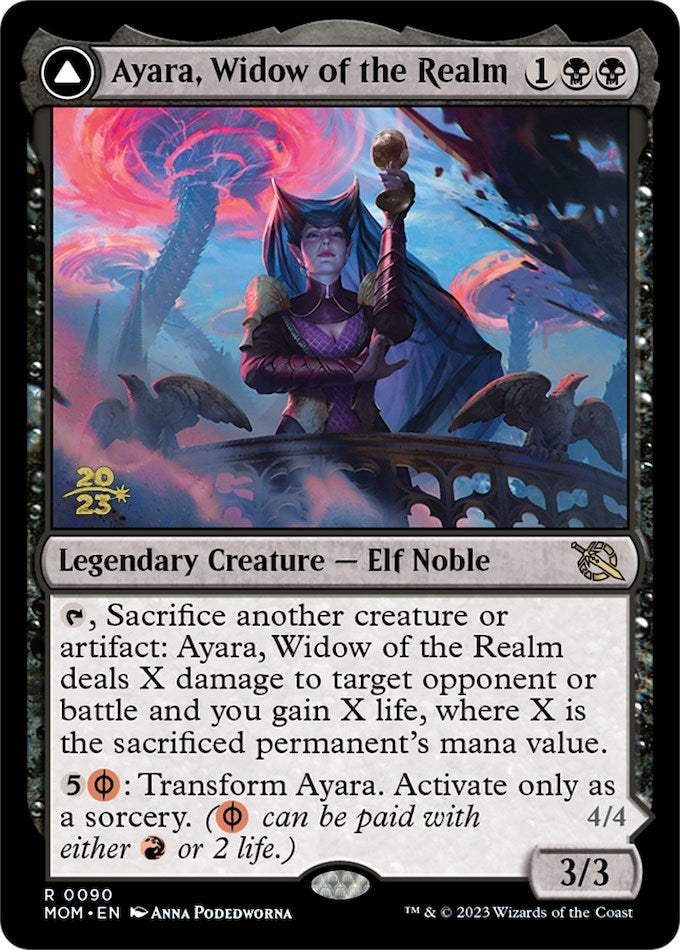 Image for Ayara, Widow of the Realm (90) (PRE)