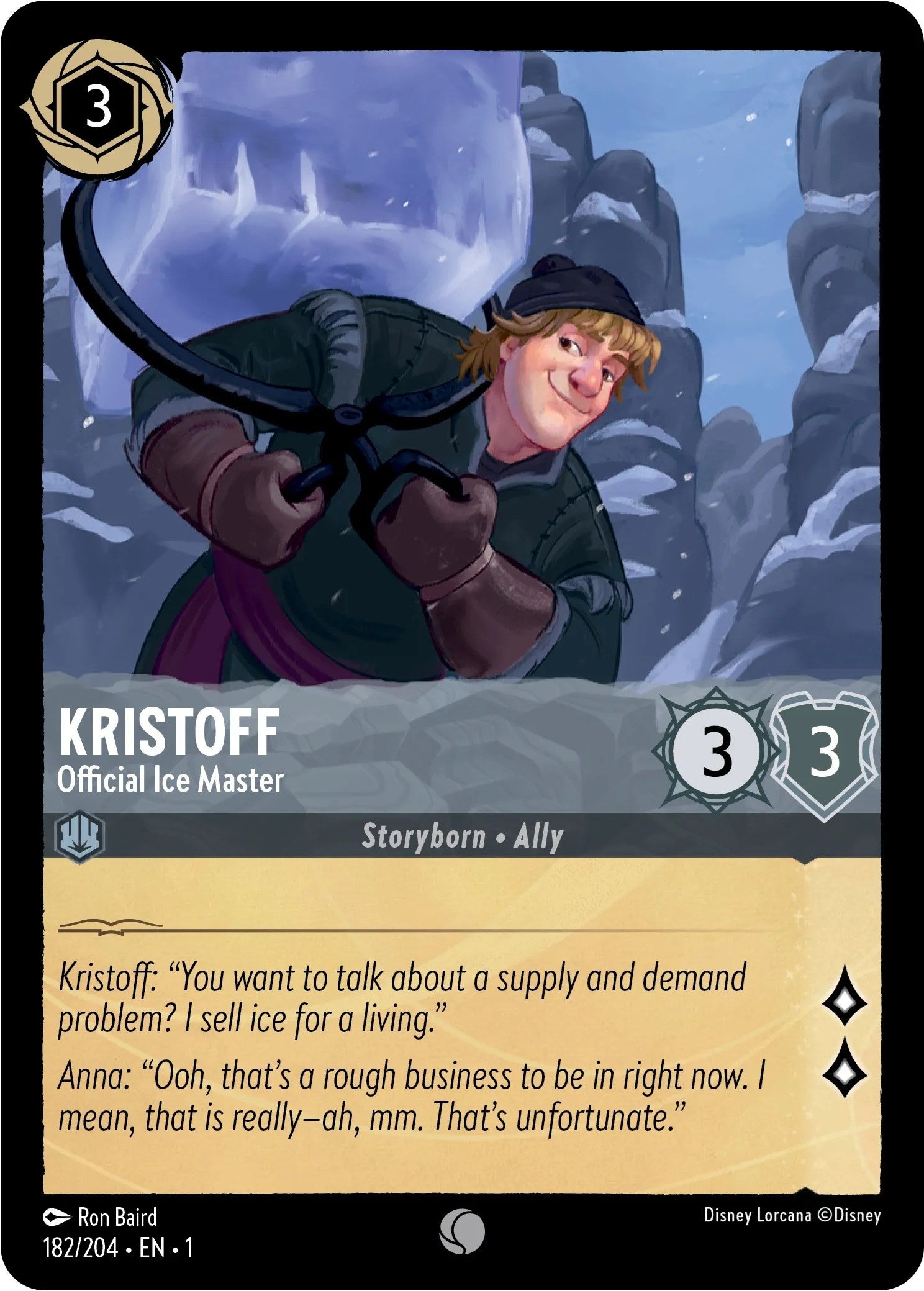 Image for Kristoff - Official Ice Master (182) (1)