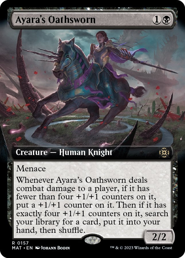 Image for Ayara's Oathsworn (Extended Art) (157) (MAT)