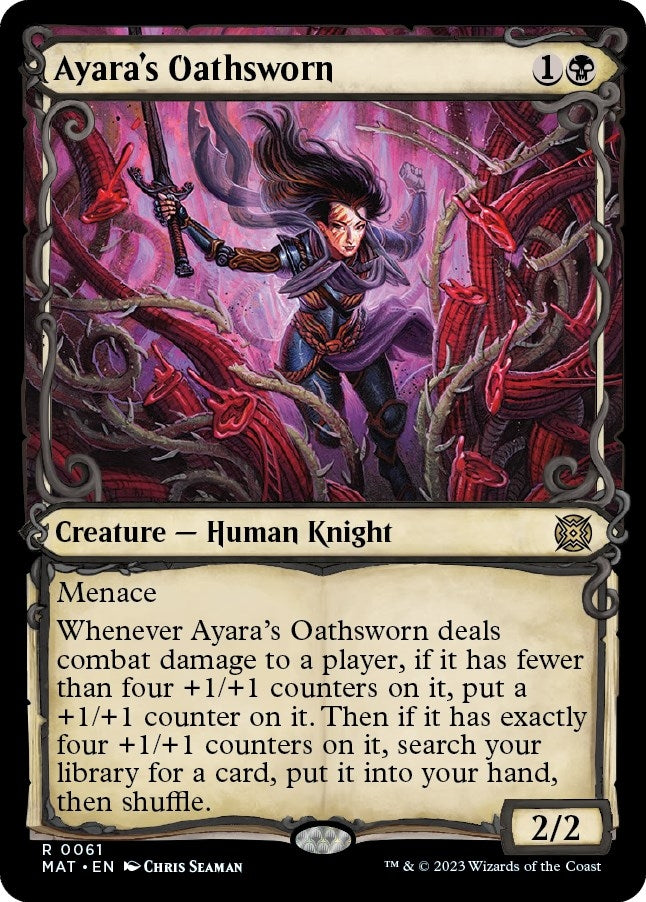 Image for Ayara's Oathsworn (Showcase) (61) (MAT)