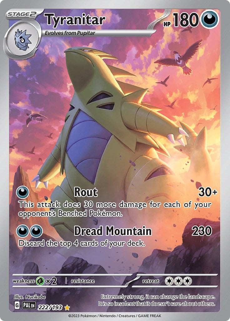 Image for Tyranitar - 222/193 (222) (PAL)
