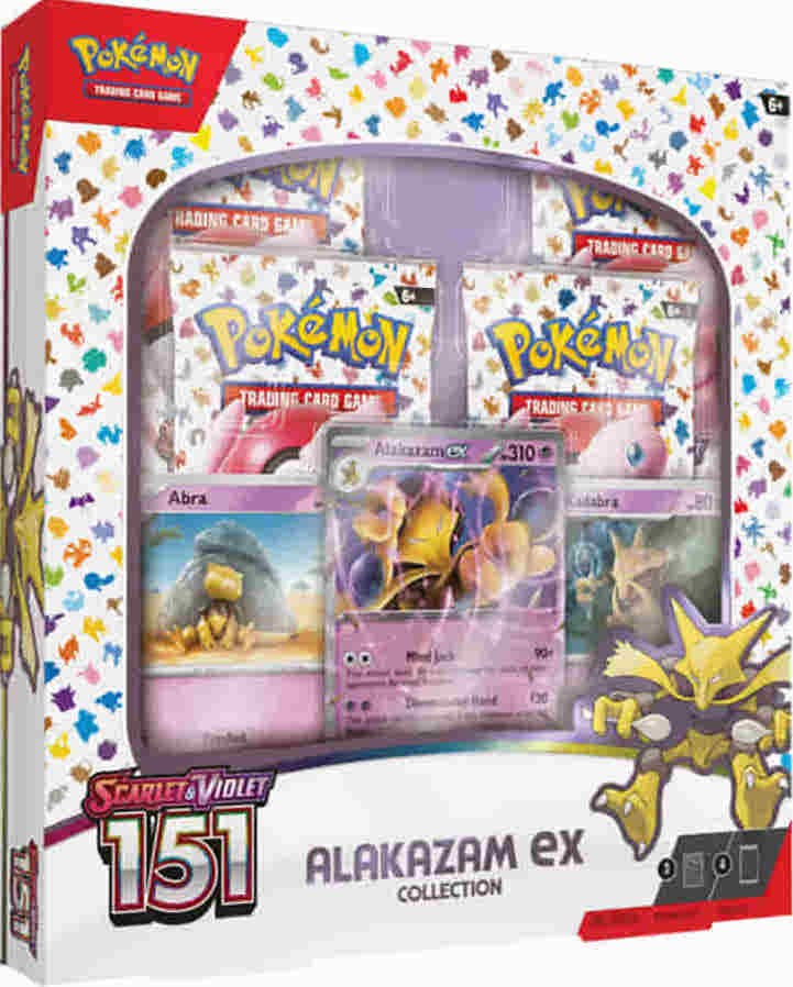 alakazam gx pokemon card Pokemon TCG: 151: Alakazam ex Collection