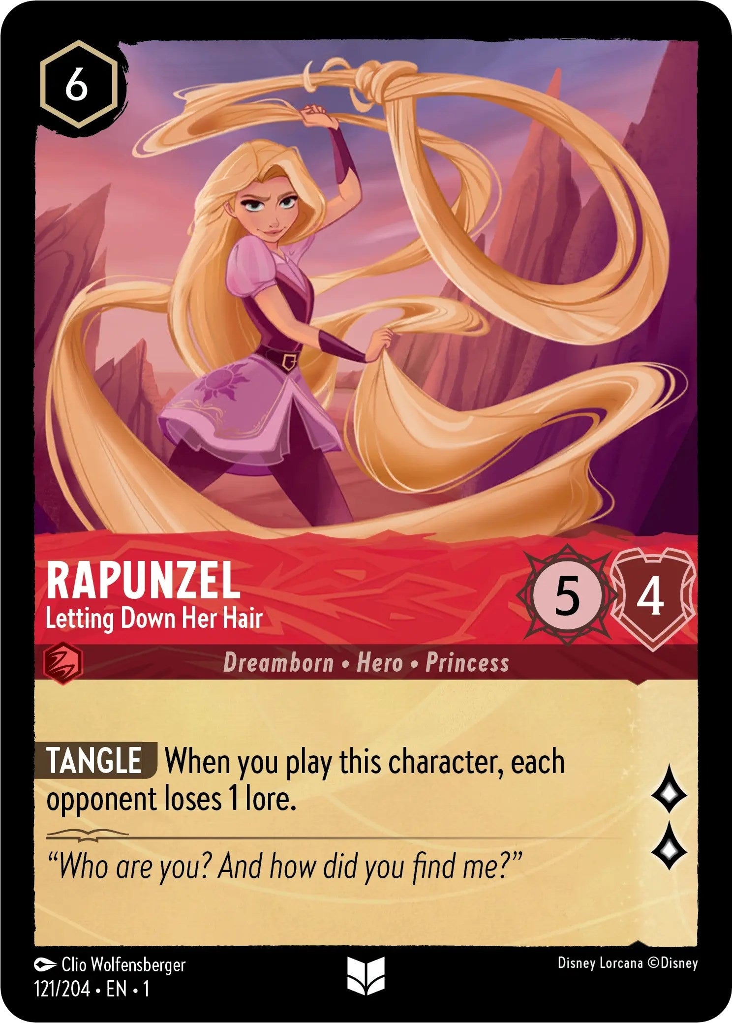 Image for Rapunzel - Letting Down Her Hair (121) (1)