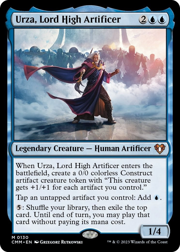 Urza, Lord High Artificer (130) (CMM)
