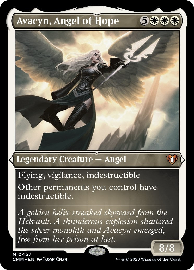 Image for Avacyn, Angel of Hope (Foil Etched) (457) (CMM)