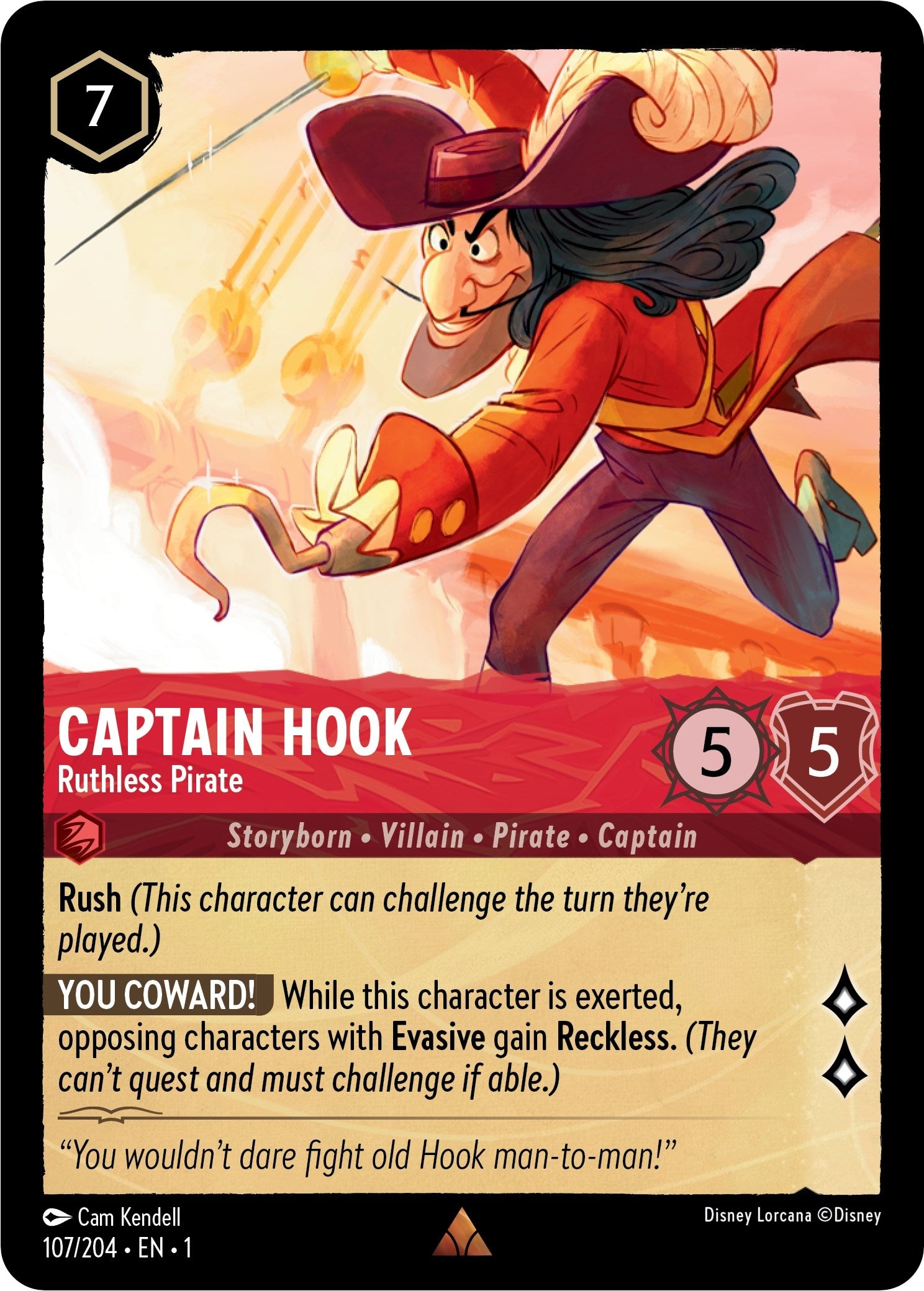 Image for Captain Hook - Ruthless Pirate (107) (1)