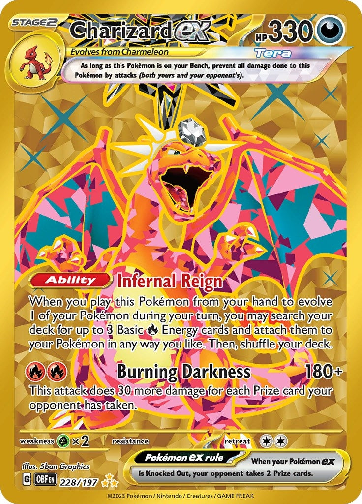 Image for Charizard ex - 228/197 (228) (OBF)