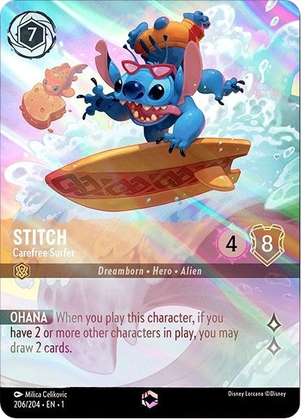 Image for Stitch - Carefree Surfer (Enchanted) (206) (1)
