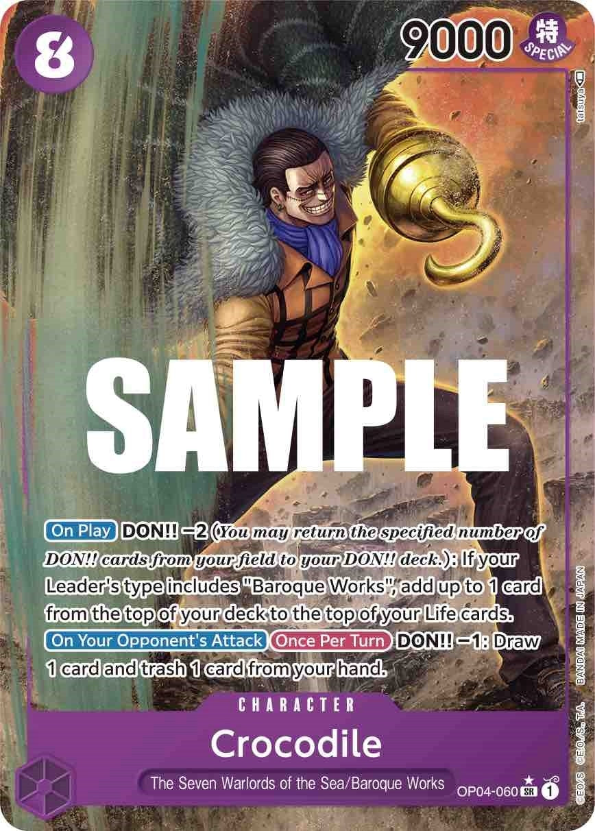 Image for Crocodile (060) (Alternate Art) (4060) (OP04)