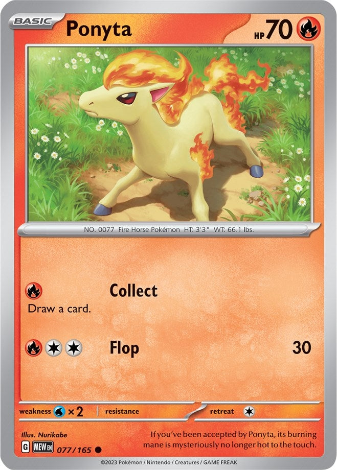 Image for Ponyta (77) (MEW)