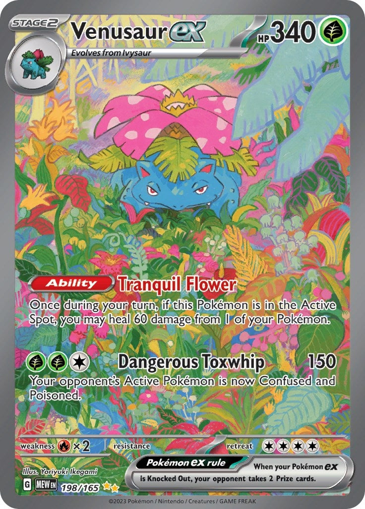 Image for Venusaur ex - 198/165 (198) (MEW)