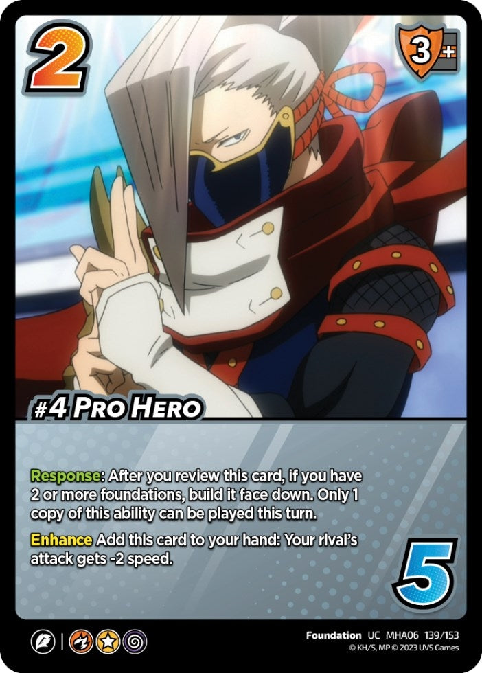 Image for #4 Pro Hero (139) (MHA6)