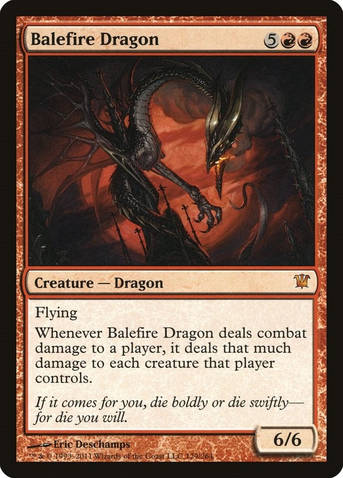 Image for Balefire Dragon (129) (ISD)