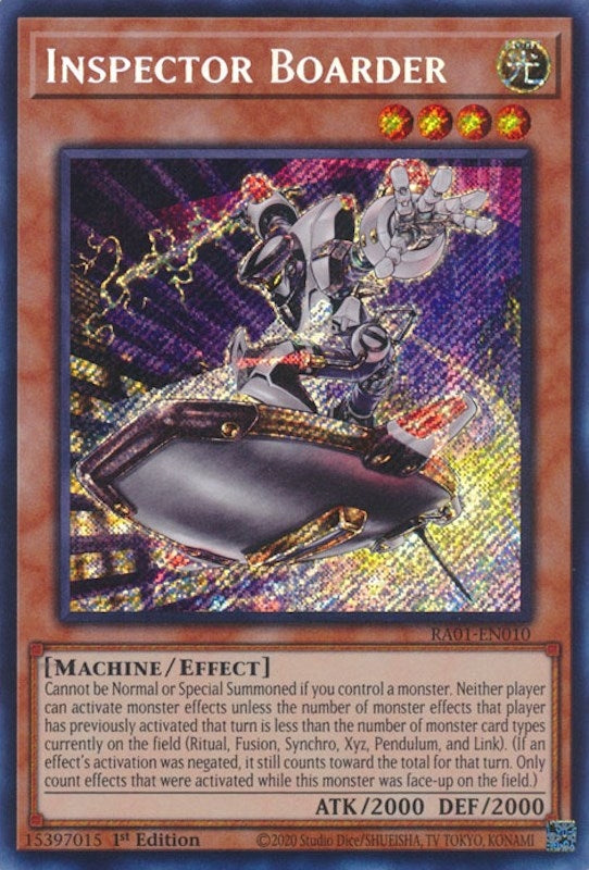 Image for Inspector Boarder (Secret Rare) (1010) (RA01)