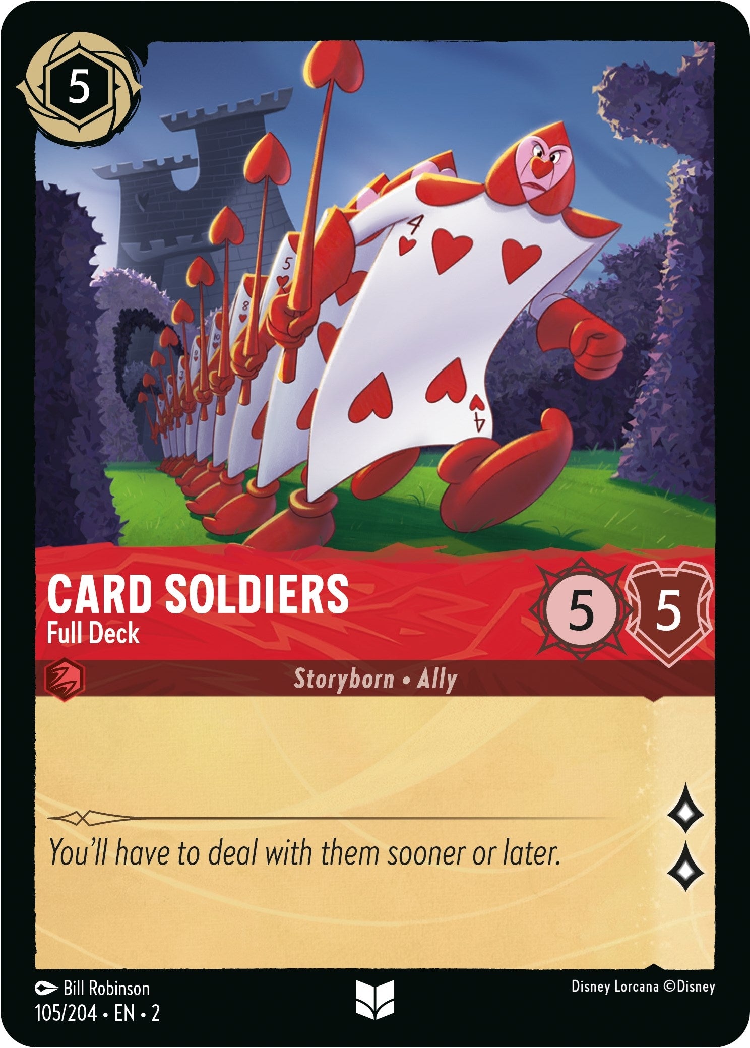 Image for Card Soldiers - Full Deck (105) (2)