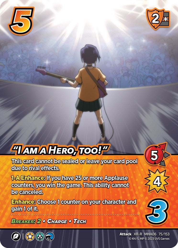 Image for "I am a Hero, too!" (XR) (75) (MHA6)