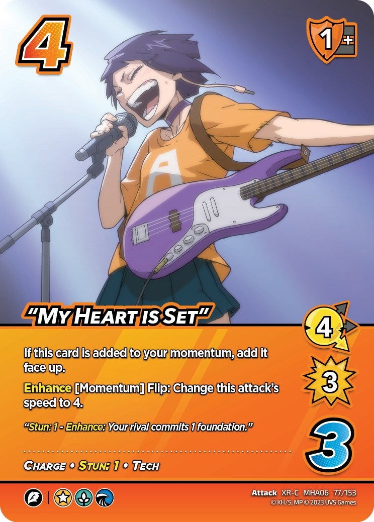 Image for "My Heart is Set" (XR) (77) (MHA6)