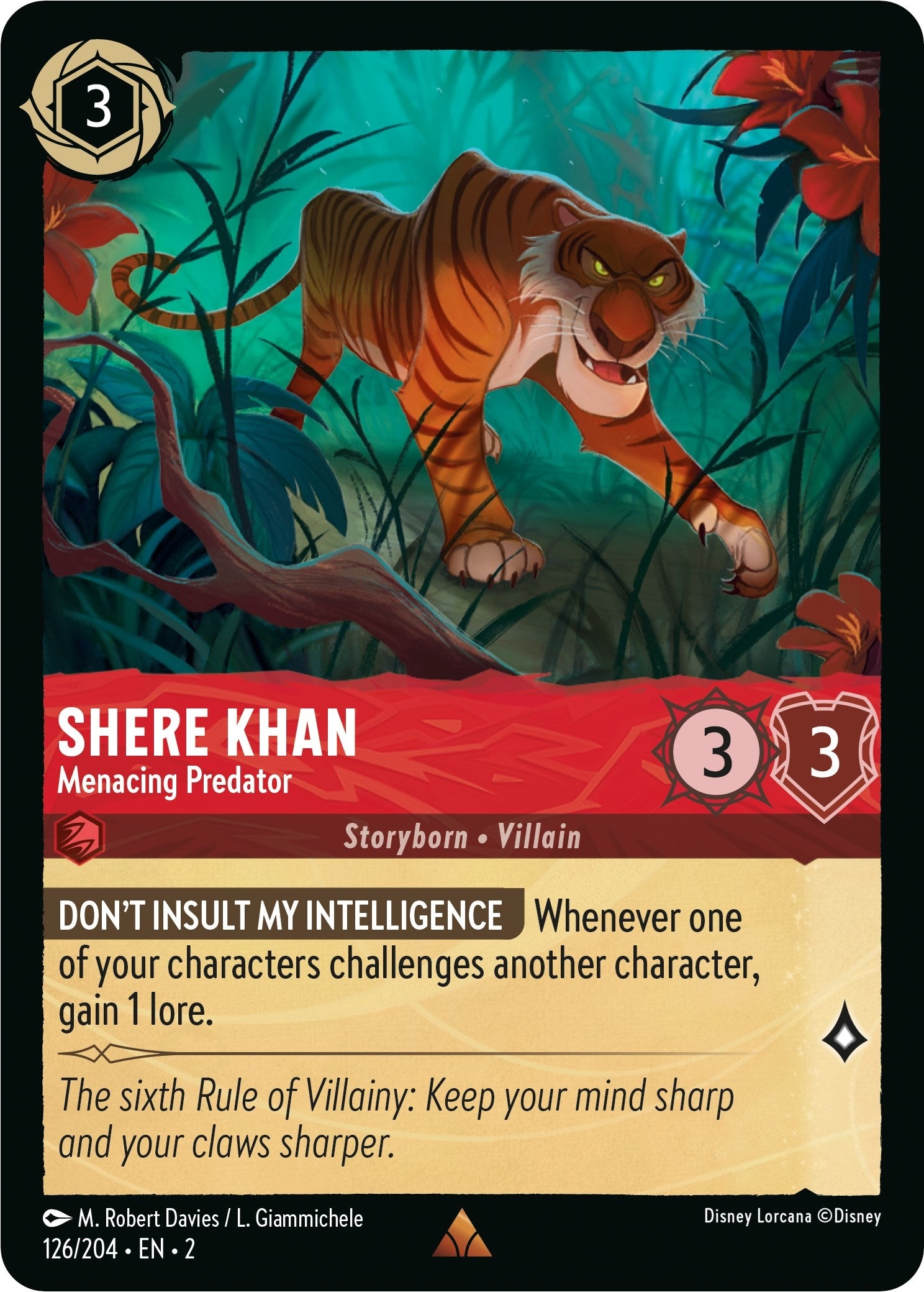 Image for Shere Khan - Menacing Predator (126) (2)