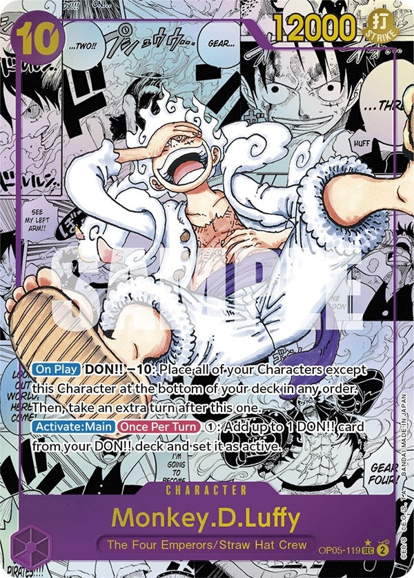 Image for Monkey.D.Luffy (119) (Alternate Art) (Manga) (5119) (OP05)